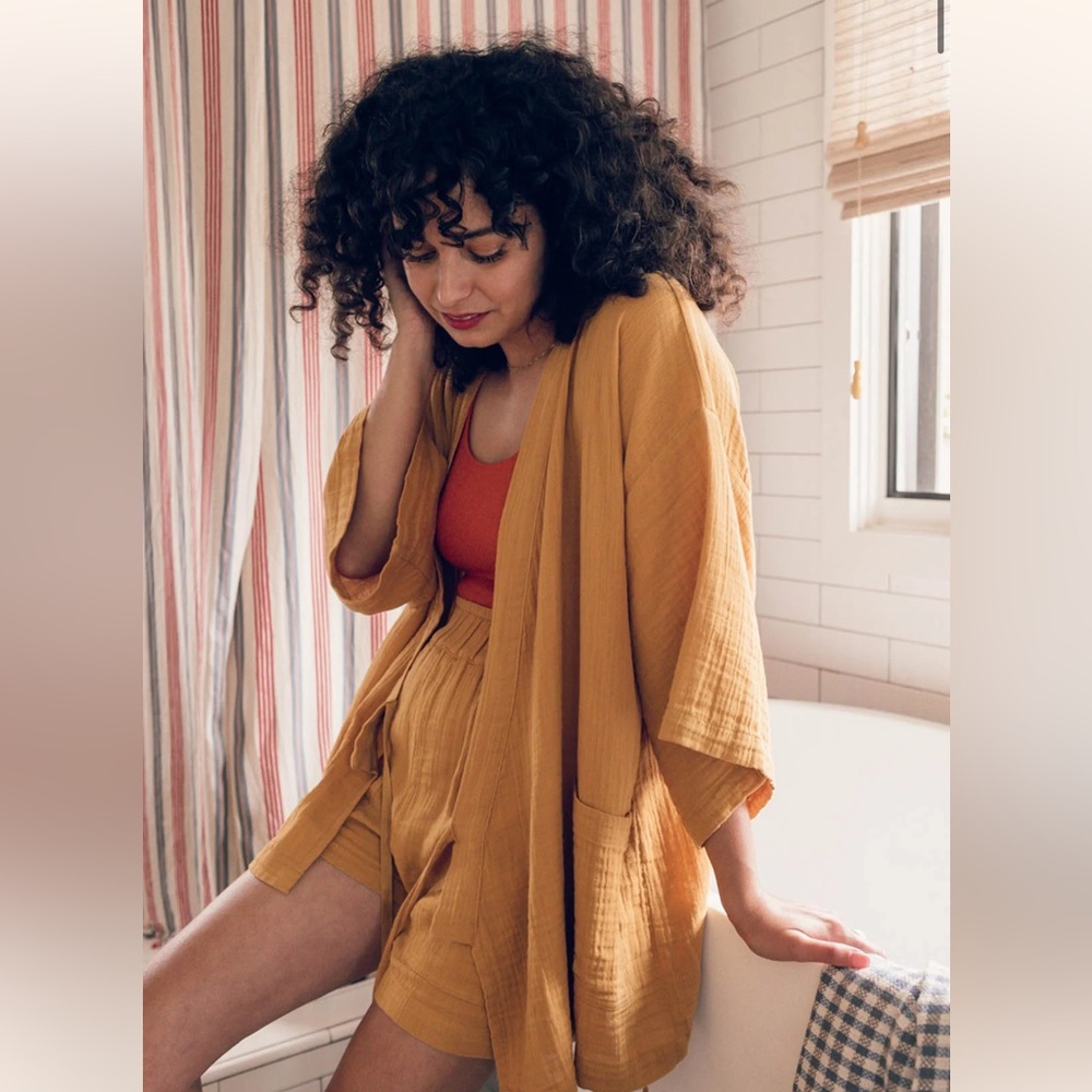 XS Oddbird Kardes Shorts Set In Marigold